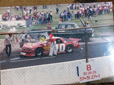 #88 Mike Eddy #70 Mark Malcuit and #84 Bob Sennecker Mid 80's ASA Race Crash
#88 Mike Eddy #70 Mark Malcuit and #84 Bob Sennecker Mid 80's ASA Race Crash

Photo Credit: Jeff Cabot Sutton
Keywords: #88 Mike Eddy #70 Mark Malcuit and #84 Bob Sennecker ASA Race Crash