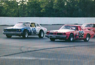 #18 Glen Fricker #02 Mike Frederick Green flag,heat race from 1993
#18 Glen Fricker #02 Mike Frederick Green flag,heat race from 1993

Photo Credit: Glen Fricker
Keywords: #18 Glen Fricker #02 Mike Frederick Green flag,heat race from 1993