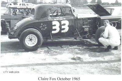 Checker Flag
Claire Fox 1965
Keywords: http://www.checkerflagraceway.piczo.com/